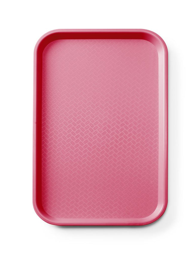 Polypropylene Fast Food Tray GN 1/1 | AmerBox | Red | 530x325x20mm