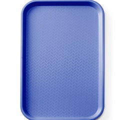 Polypropylene Fast Food Tray GN 1/1 Blue 530x325x20mm | AmerBox