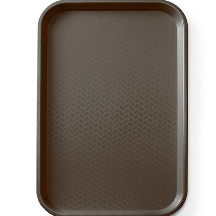 Polypropylene Fast Food Tray GN 1/1 Brown 530x325x20mm | AmerBox