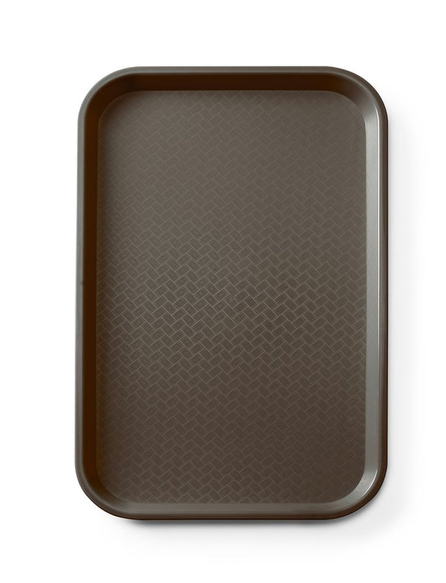 Polypropylene Fast Food Tray GN 1/1 Brown 530x325x20mm | AmerBox
