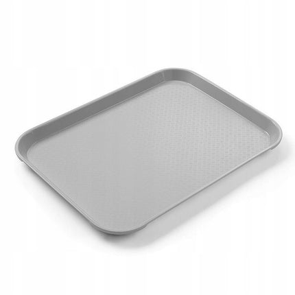 Small Polypropylene Fast Food Tray | HENDI | Light Grey | 265x345x20mm