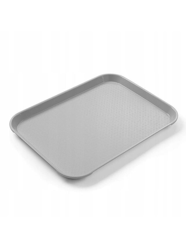 Small Polypropylene Fast Food Tray | HENDI | Light Grey | 265x345x20mm