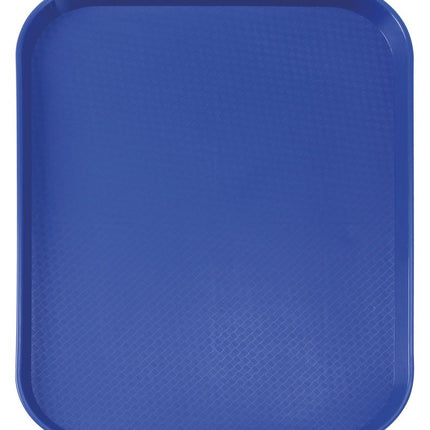 Small Polypropylene Fast Food Tray | HENDI | Blue | 265x345x20mm