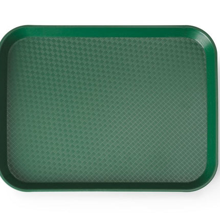 Small Polypropylene Fast Food Tray | HENDI | Green | 265x345x20mm