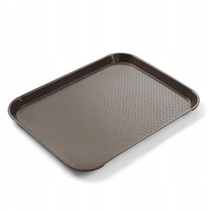 Small Polypropylene Fast Food Tray | HENDI | Brown | 265x345x(H)20mm