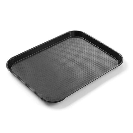 Small Polypropylene Fast Food Tray | HENDI | Black | 265x345x(H)20mm