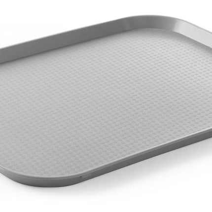 Large Polypropylene Fast Food Tray | HENDI | Light Grey | 350x450x20mm
