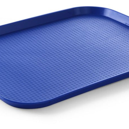 Large Polypropylene Fast Food Tray | HENDI | Blue | 350x450x20mm