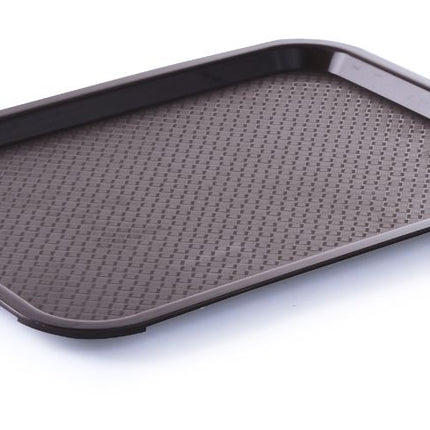 Large Polypropylene Fast Food Tray | HENDI | Brown | 350x450x20mm