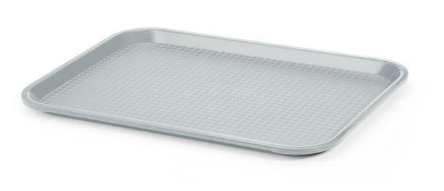 Medium Polypropylene Fast Food Tray | HENDI | Light Grey | 305x415x20mm