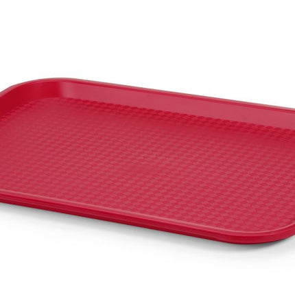 Medium Polypropylene Fast Food Tray | HENDI | Red | 305x415x20mm
