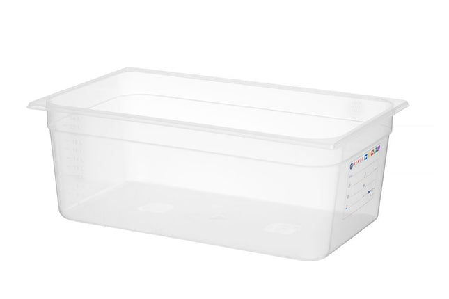 GN 1/1 HACCP Food Storage Container | HENDI | Transparent | 28L | 530x325x200mm