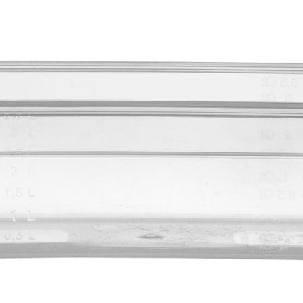 Polypropylene GN 1/3 Food Storage Container | HENDI Profi Line | 4L | Transparent