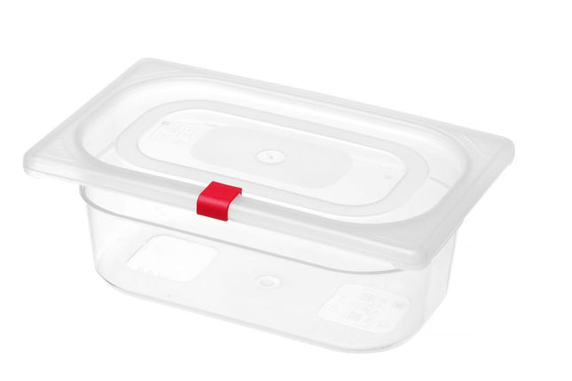 Lid Clips for HACCP Storage Containers | HENDI | Red 2