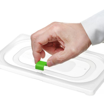 Lid Clips for HACCP Storage Containers | HENDI | Green 3
