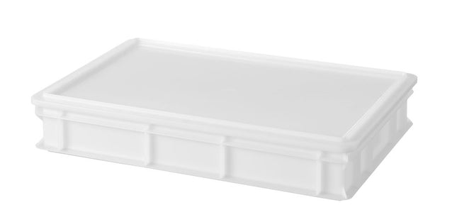 Pizza dough box 600x400, AmerBox, Profi Line, White, 600x400x(H)100mm, Rectangular