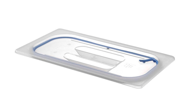 Polypropylene Lid with Airtight Seal for GN 1/3 Containers | HENDI | Transparent | 325x176mm