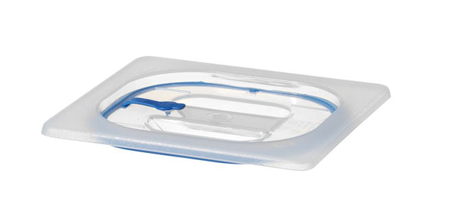 Lid for GN containers made of polypropylene, with seal, HENDI, GN 1/6, Transparent, 176x162mm