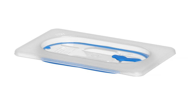 Polypropylene GN 1/9 Airtight Lid with Seal | HENDI | Transparent