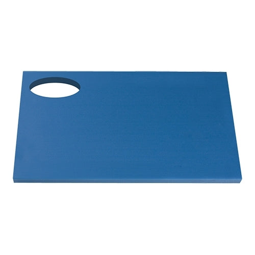 HDPE Herring Cutting Board | EMGA | Blue HACCP Fish | 49.5 x 34.5 x 2 cm 1