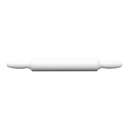 One-Piece HDPE Rolling Pin | EMGA | White | 28 cm | Ø5.8 cm 1