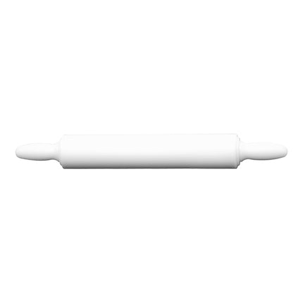 One-Piece HDPE Rolling Pin | EMGA | White | Ø8 x 38 cm 1