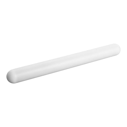 One-Piece White HDPE Rolling Pin | EMGA | 43 cm | Ø4.3 cm 1