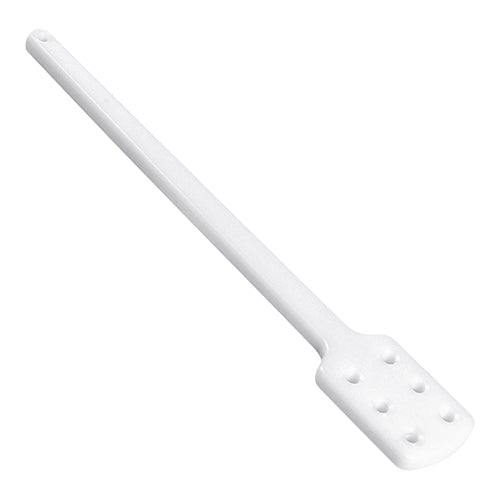 Perforated HDPE Food Spatula | EMGA | White | 11 x 100 cm | Heat Resistant up to 80°C 1