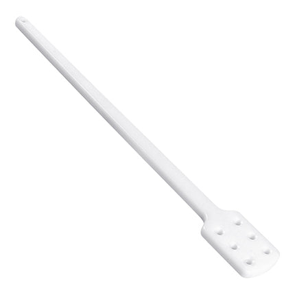 Perforated HDPE Food Spatula | EMGA | White | 11 x 120 cm | Heat Resistant up to 80°C 1