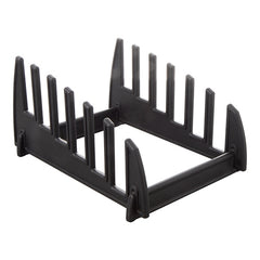 CaterChef Cutting Board Storage Rack | Black Polypropylene | 23 x 32 x H16 cm 1
