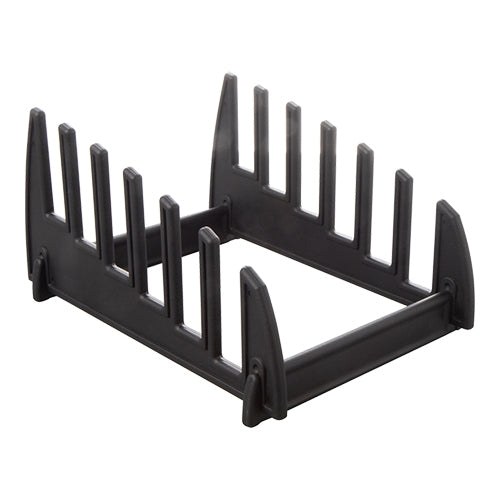 CaterChef Cutting Board Storage Rack | Black Polypropylene | 23 x 32 x H16 cm 1