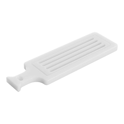 White Bread Cutting Board with Crumb Catcher | CaterChef | HDPE | 50 x 15 x 2.5 cm 1