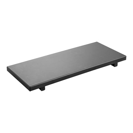 Black Sushi Serving Tray | CaterChef | HDPE with Feet | 40 x 17 x H3 cm 1