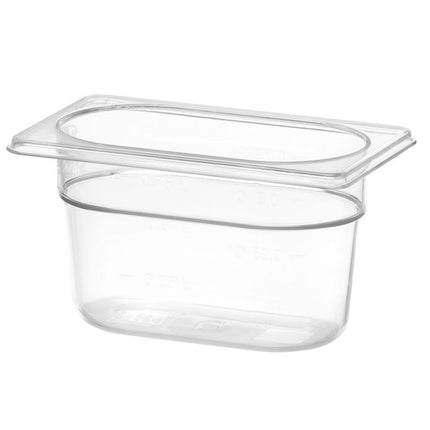 Posoda GN 1/9 COOL, HENDI, COOL, GN 1/9, 0,9 l, prozorna, 108x176x(V)100 mm