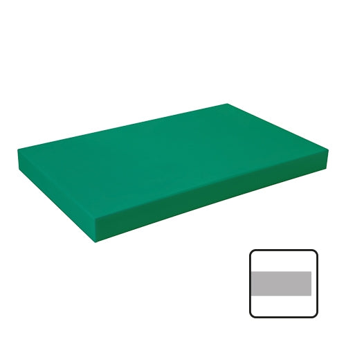 CaterChef Green HDPE Cutting Board, Smooth with Feet | 60 x 33 x 4 cm 1