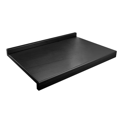 Black HDPE Carving Board with Stop Edge | CaterChef | 60 x 40 cm | 2 cm Thick 1