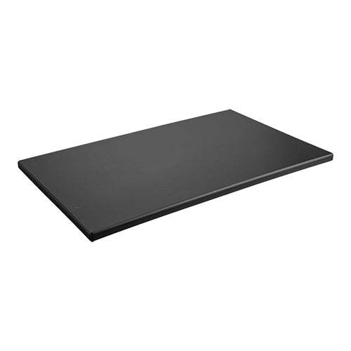 Black HDPE Cutting Board | CaterChef | 2-Sided Smooth | 50 x 30 x 1.5 cm 1