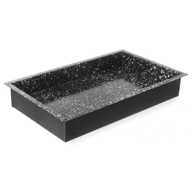 Tray CONVECTOMAT CLASSIC GN 1/1, HENDI, GN 1/1, Black, 530x325x(H)80mm, Rectangular
