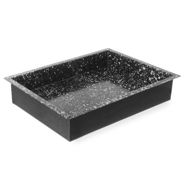 Tray CONVECTOMAT CLASSIC GN 2/3, HENDI, GN 2/3, Black, 354x325x(H)60mm, Rectangular