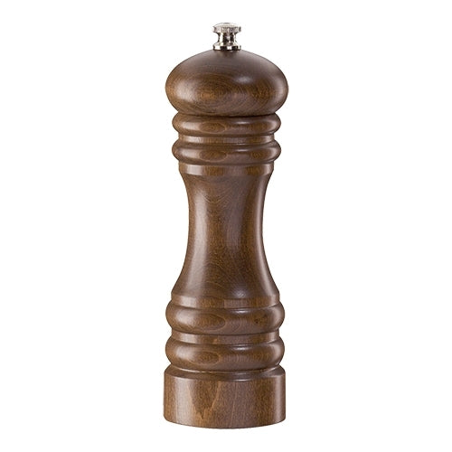 Zassenhaus Berlin Salt Grinder | Dark Beechwood | Ceramic Precision Grinder | Ø5.9 x H18 cm 1