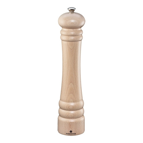 Zassenhaus Berlin Pepper Grinder | Natural Beechwood | Ceramic Precision Grinder | Ø6.6 x H30 cm 1