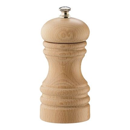 Beechwood Salt Grinder, Natural | Zassenhaus Berlin | Adjustable Ceramic Grinder | Ø5.4 x H12 cm 1