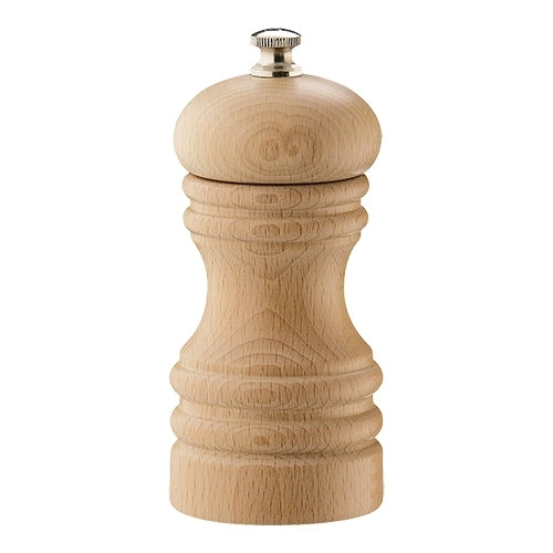 Beechwood Salt Grinder, Natural | Zassenhaus Berlin | Adjustable Ceramic Grinder | Ø5.4 x H12 cm 1