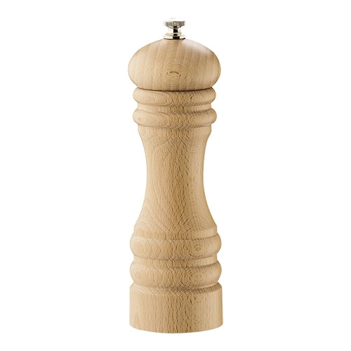 Beechwood Salt Grinder, Natural | Zassenhaus Berlin | Adjustable Ceramic Grinder | Ø5.9 x H18 cm 1