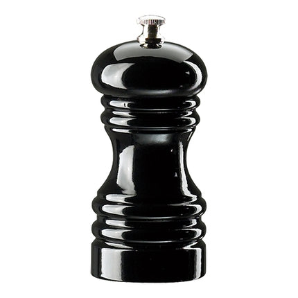 Beechwood Pepper Grinder, Black | Zassenhaus Berlin | Adjustable Ceramic Grinder | Ø5.4 x H12 cm 1