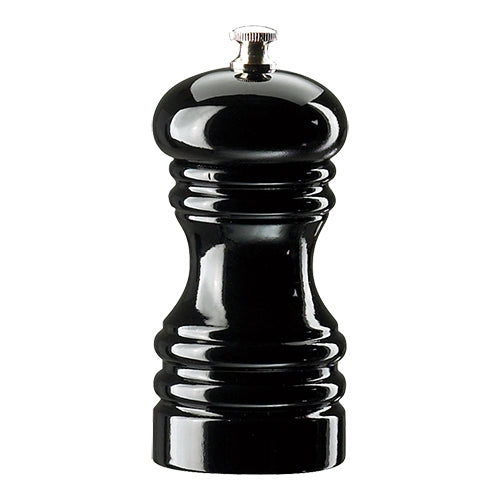 Beechwood Pepper Grinder, Black | Zassenhaus Berlin | Adjustable Ceramic Grinder | Ø5.4 x H12 cm 1