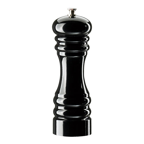 Beechwood Pepper Grinder, Black | Zassenhaus Berlin | Adjustable Ceramic Grinder | Ø5.9 x H18 cm 1