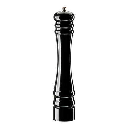 Black Beechwood Pepper Grinder | Zassenhaus Berlin | Ceramic Precision Grinder | Ø6.6 x H30 cm 1