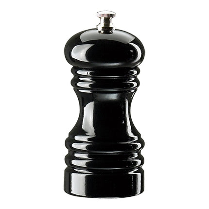 Black Beechwood Salt Grinder | Zassenhaus Berlin | Ceramic Precision Grinder | Ø5.4 x H12 cm 1