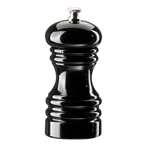 Black Beechwood Salt Grinder | Zassenhaus Berlin | Ceramic Precision Grinder | Ø5.4 x H12 cm 1